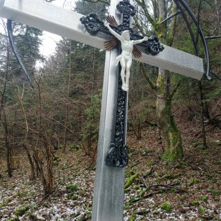 kríž pod Bačíkovou skalou